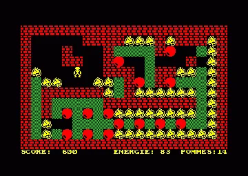 Boulder Crash (F) (1987) [Amstar] screen shot game playing